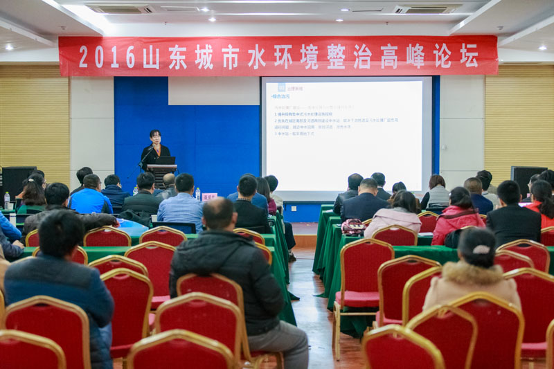 集團受邀參加城博會城市水環(huán)境整治論壇作專題講座